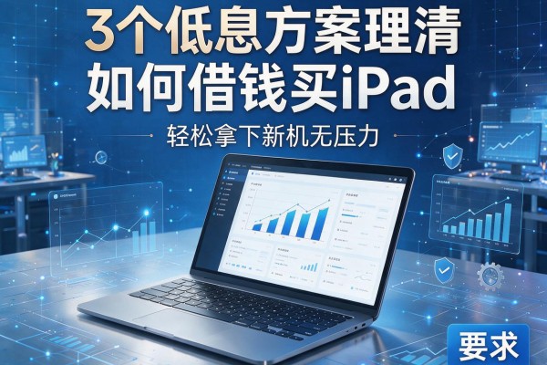 3个低息方案理清如何借钱买iPad，轻松拿下新机无压力！